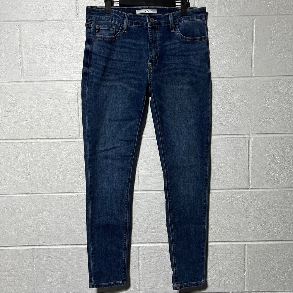 KanCan Dark and Light Blue Denim Jeans